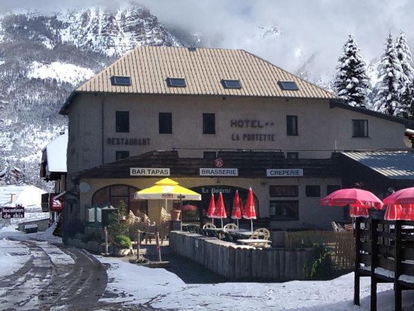 Hotel La Portette Les Orres Dış mekan fotoğraf